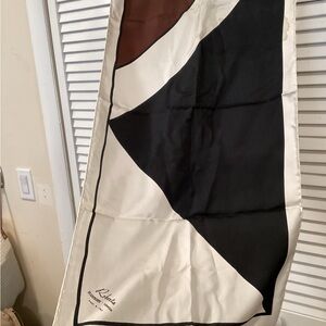 Vintage 1960s Roberta di Camerino Geometric Pattern Scarf 66X16